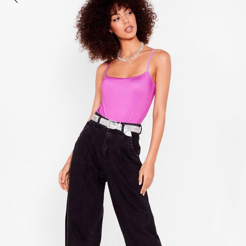 Must Go Nwot Nasty Gal Square Neck Bodysuit
